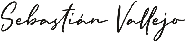 Firma de Sebastián Vallejo